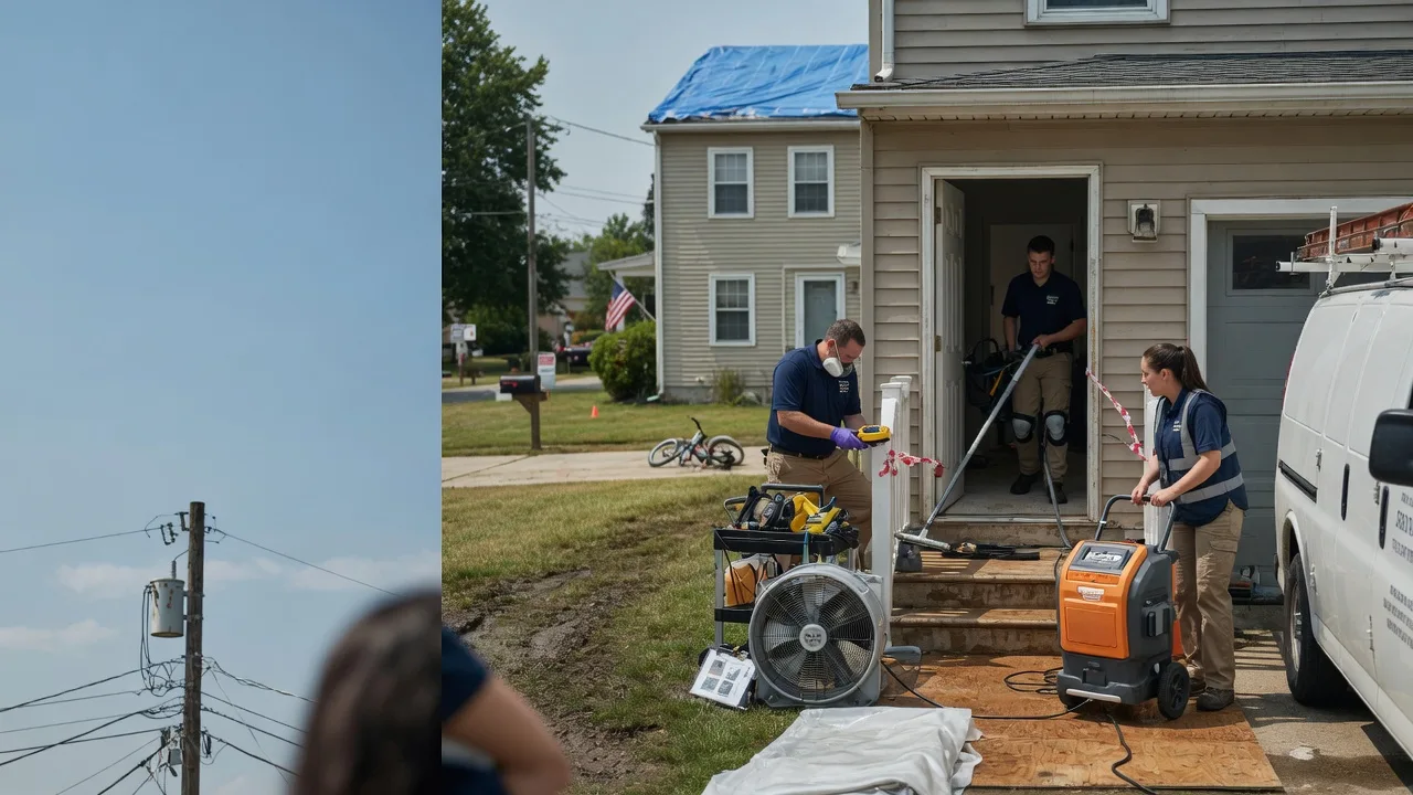 Water Damage Repair in Deep Run, NC near me